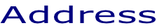 Address